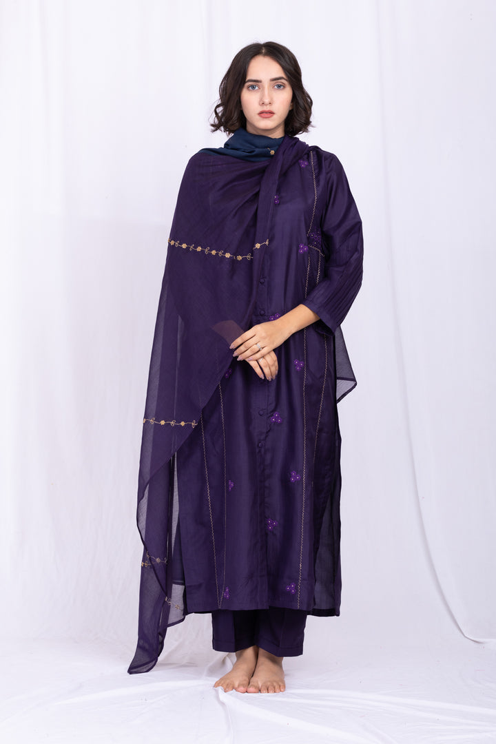 ASHKA SILK KURTA SET