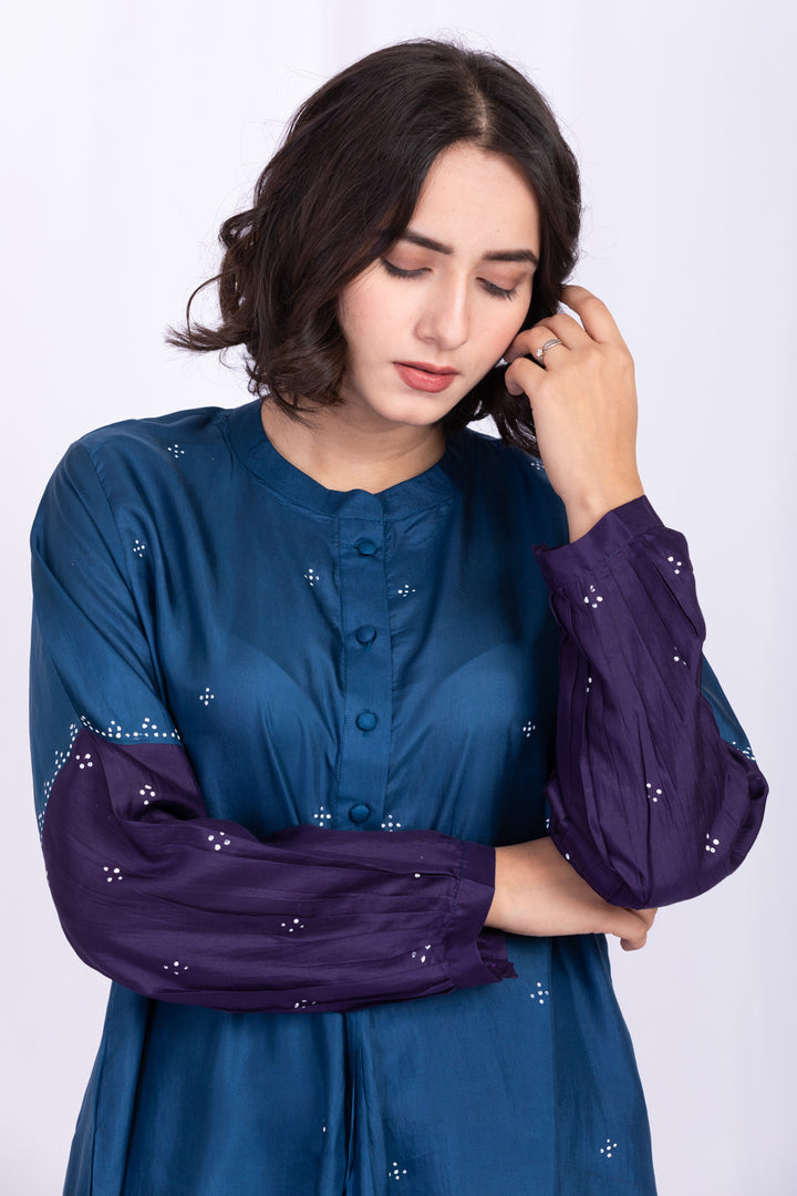 SONAKSHI SILK CO-ORD  SET
