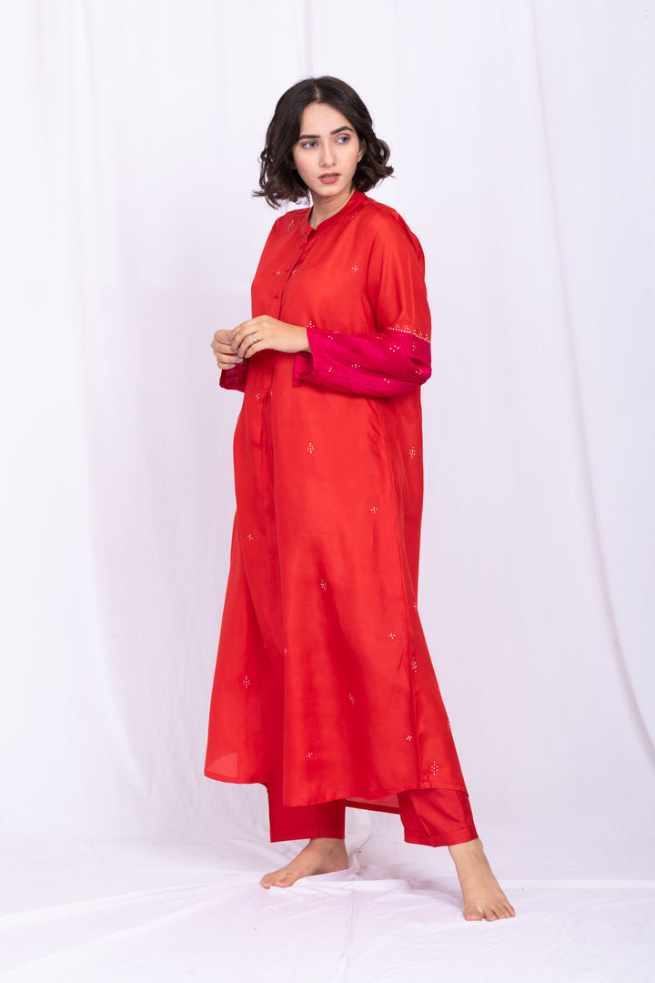 AMIEE SILK CO-ORD  SET