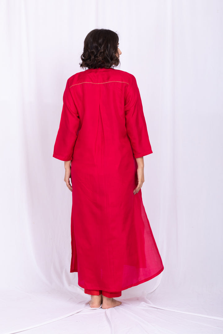 ANAMIKA SILK KURTA SET