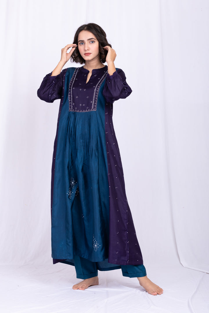 MORAKSHI SILK CO-ORD  SET
