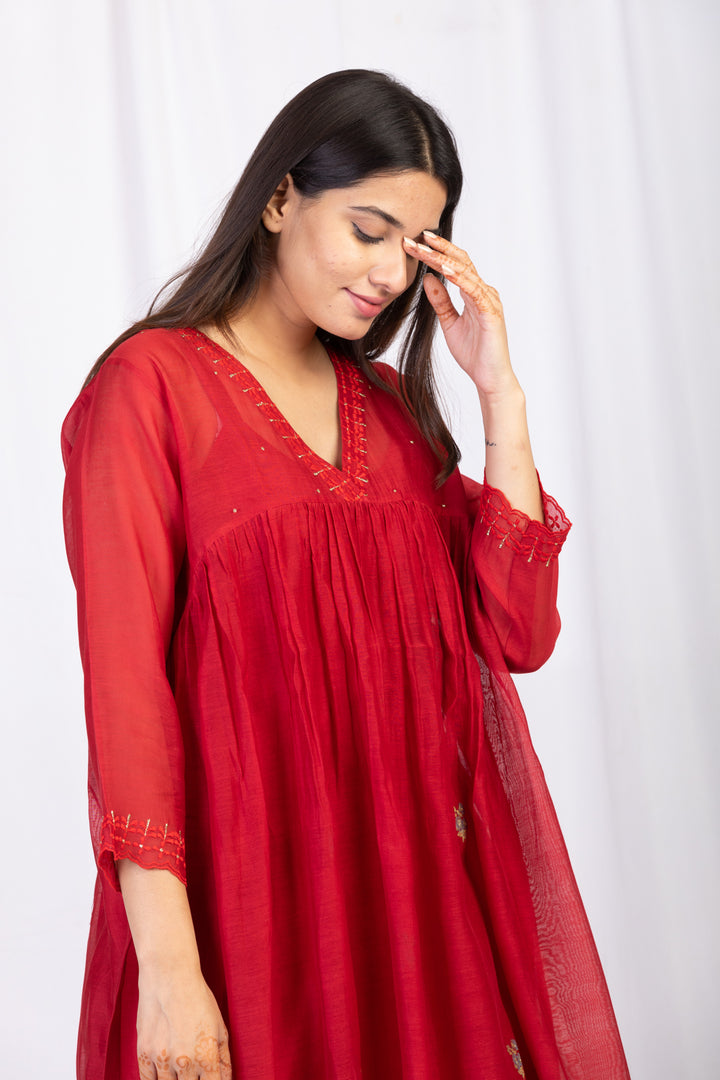 PANKHURI TUNIC SET