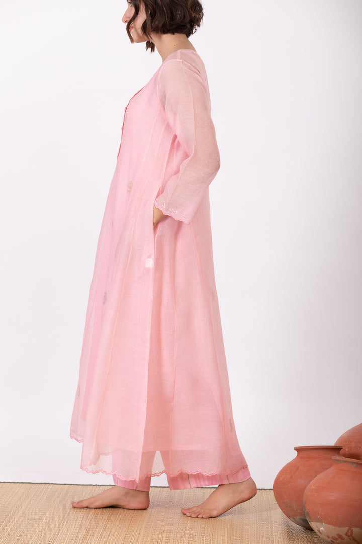 MEDHAVI ROZA TUNIC SET