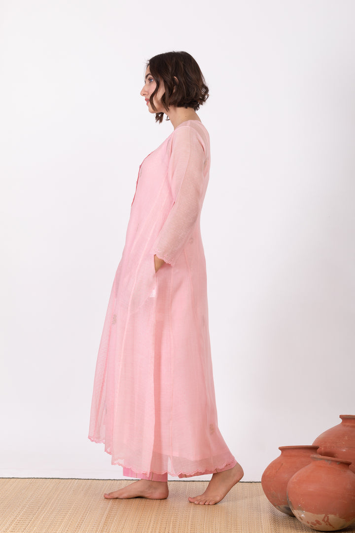 MEDHAVI ROZA TUNIC SET