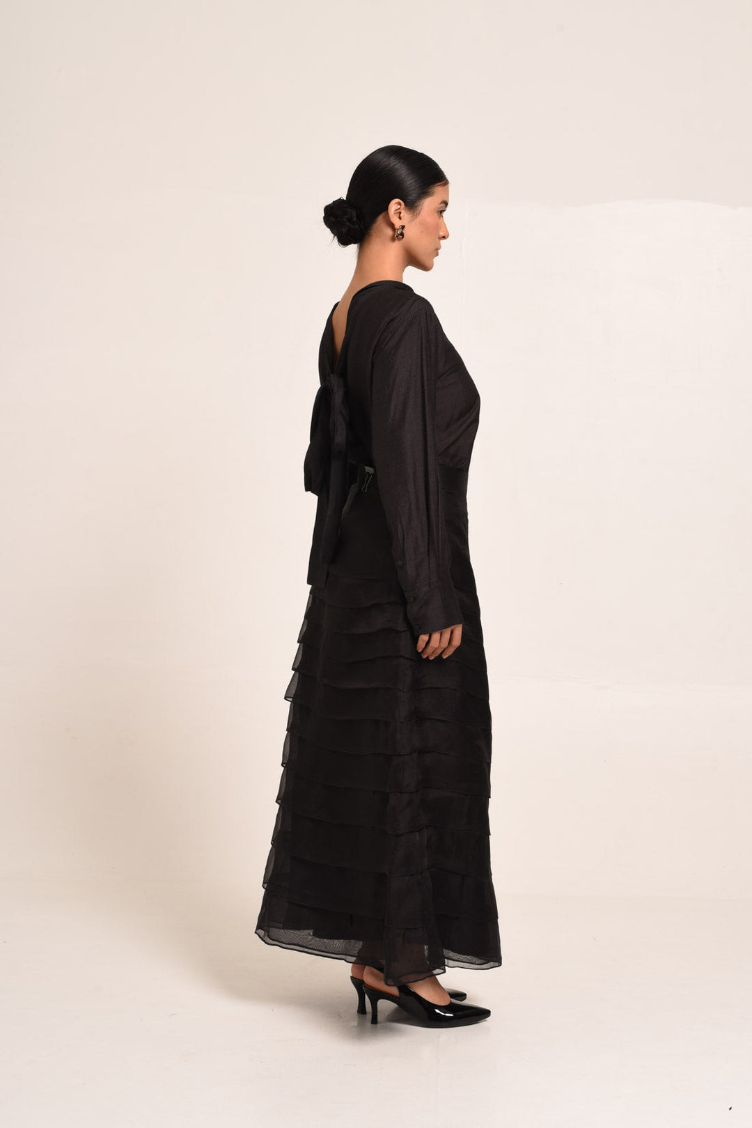 PERÚ RUFFLED ORGANZA SKIRT