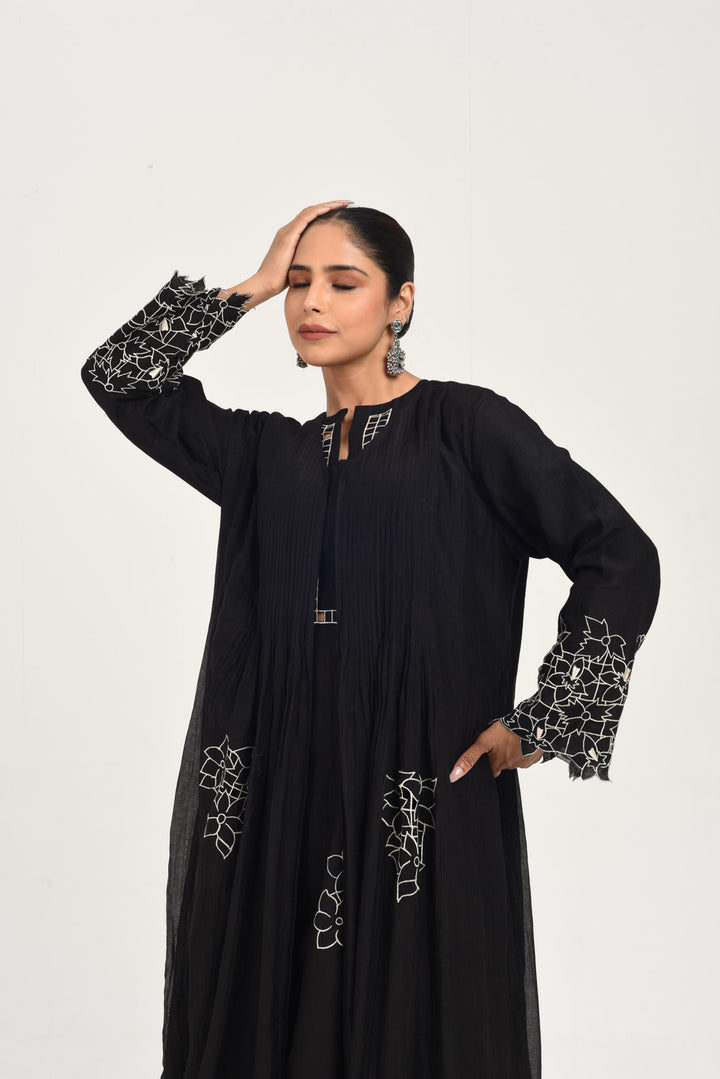 MIRAYA ABAYA AND INNER DRESS