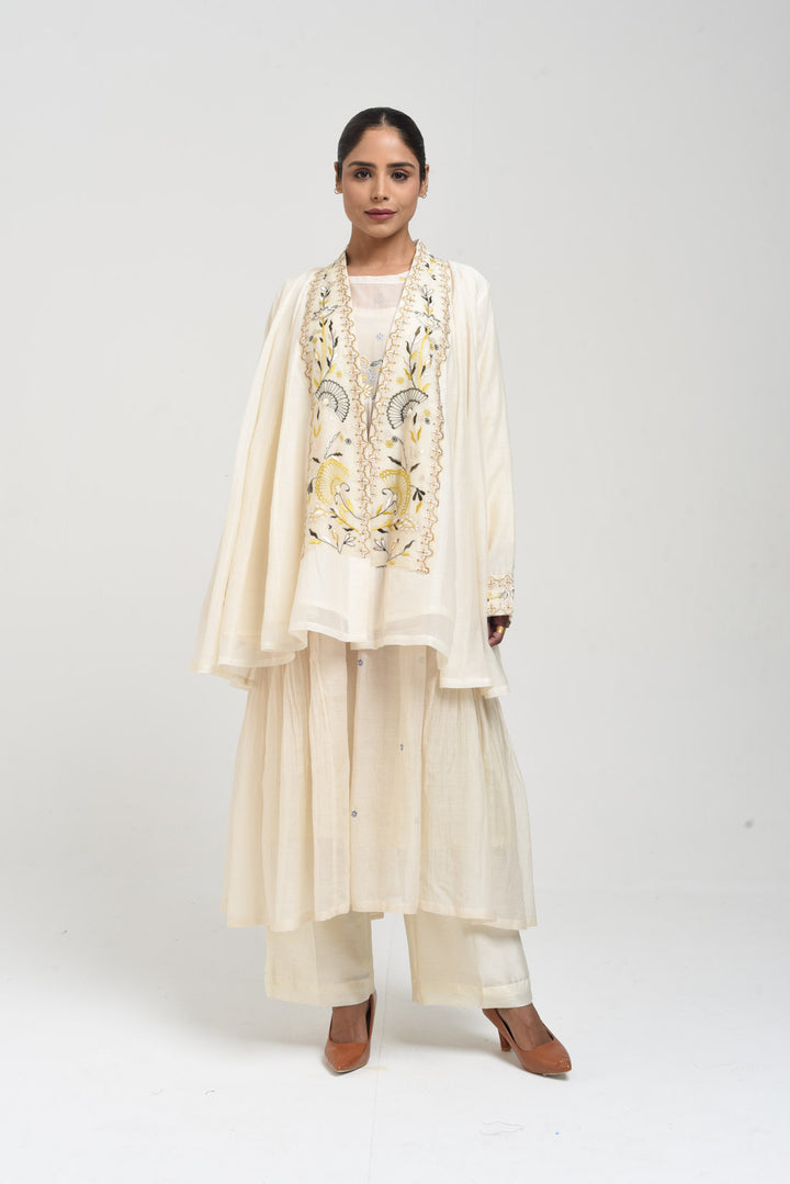 Chanbeli Jacket And Tunic Set