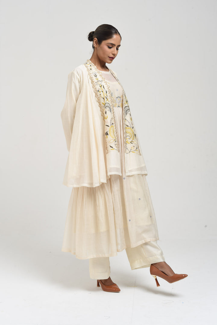 Chanbeli Jacket And Tunic Set