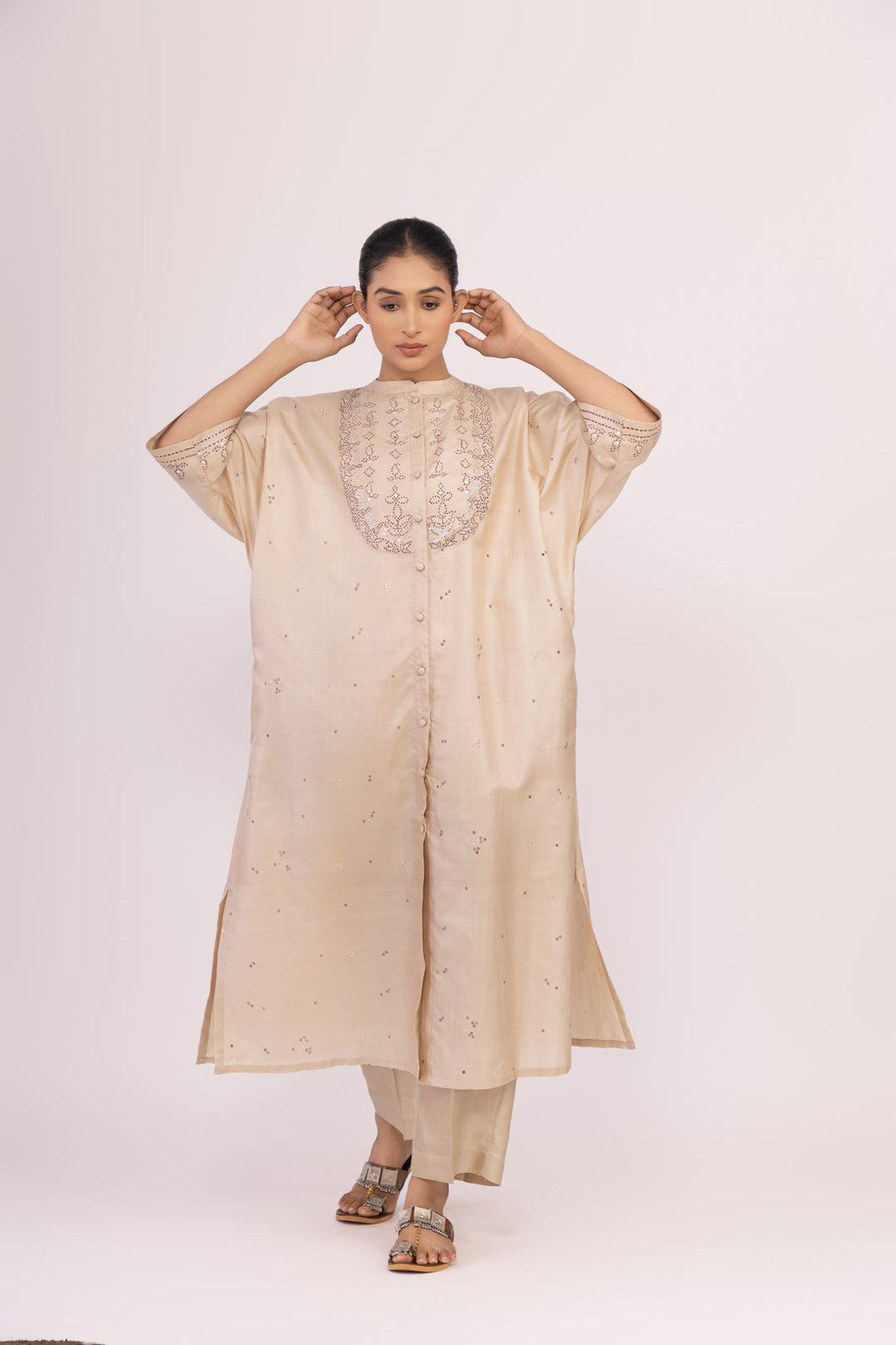 Bandhej Titli Tunic Set 17