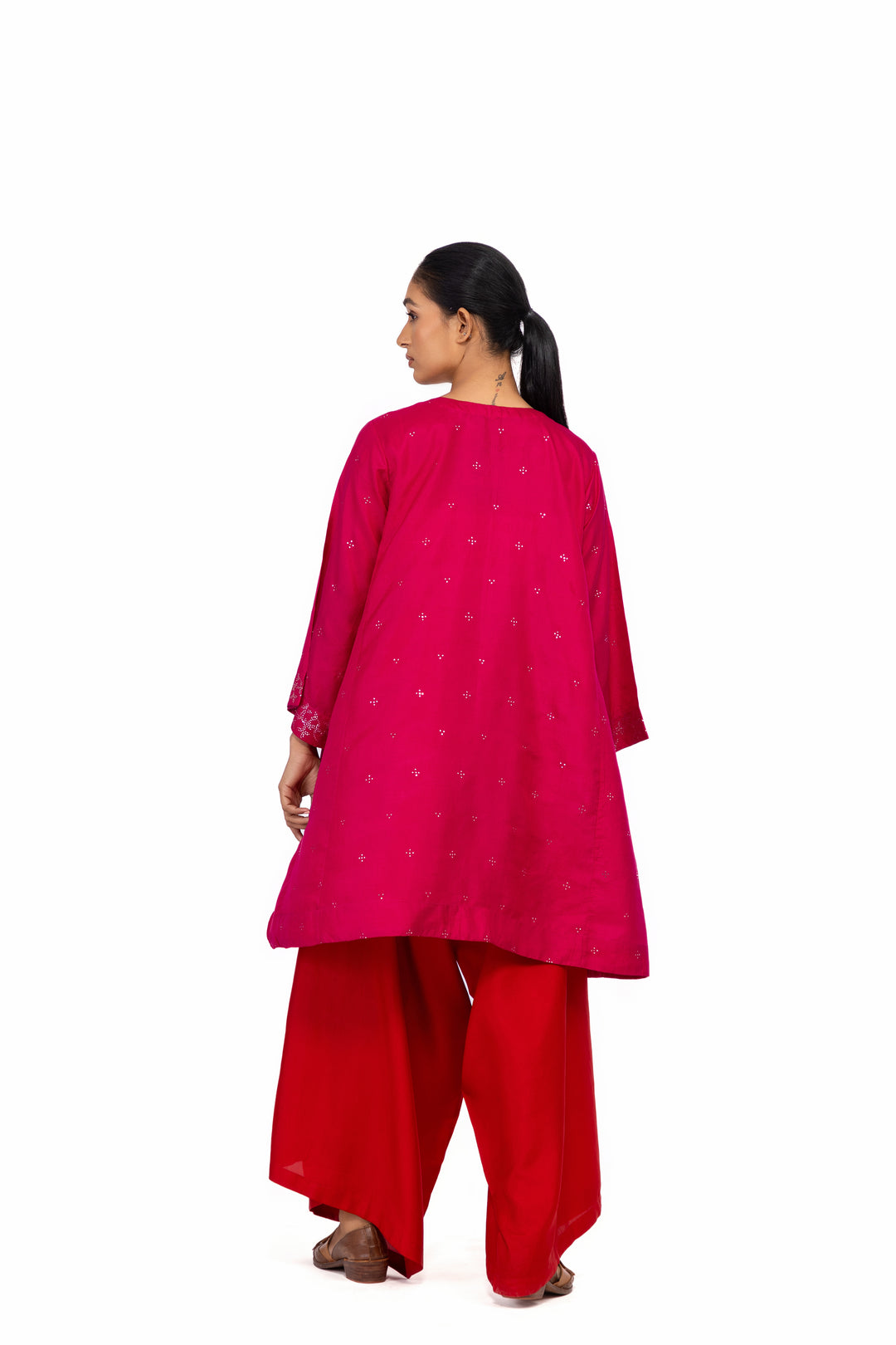 Bandhej Titli Tunic Set 2