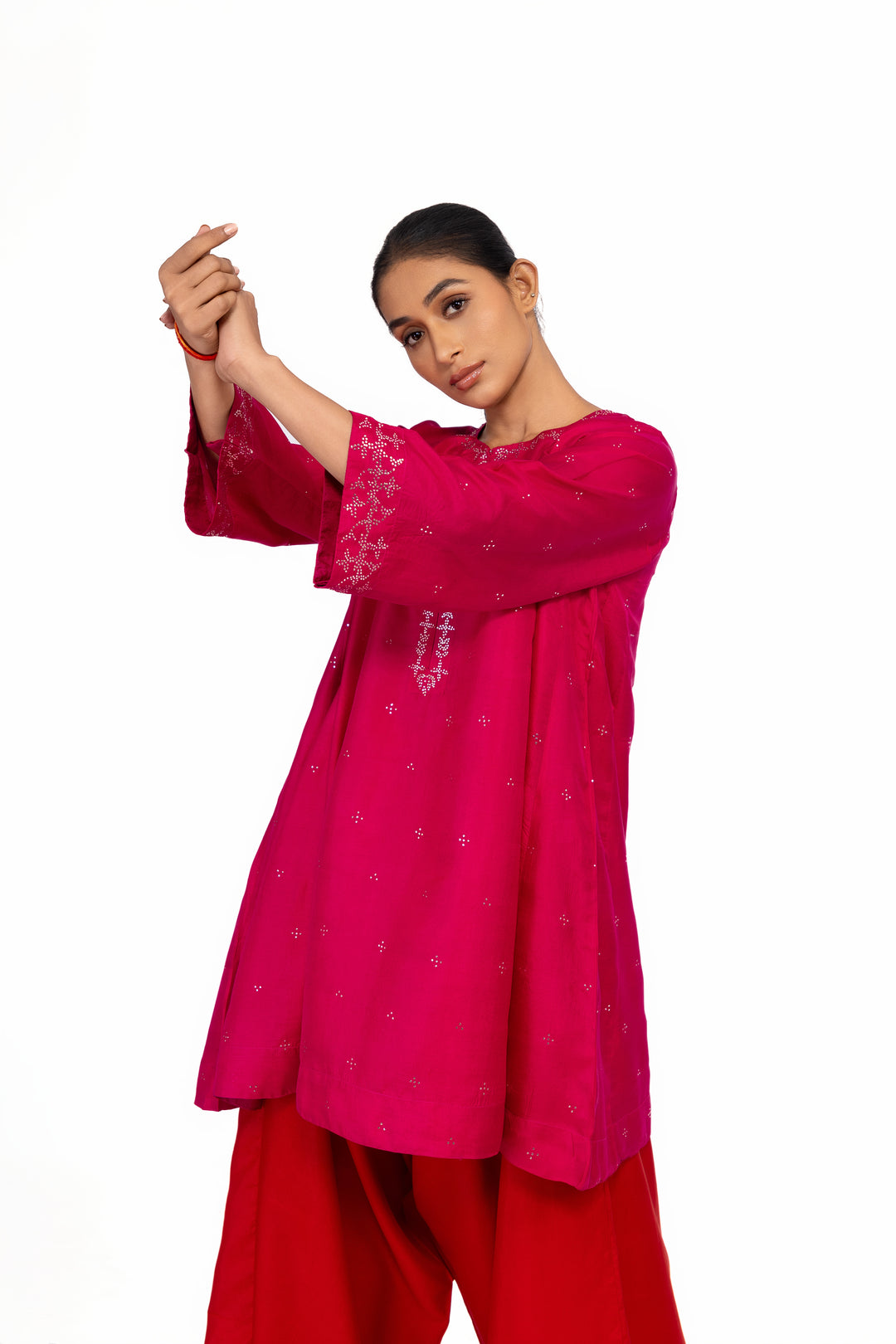 Bandhej Titli Tunic Set 2