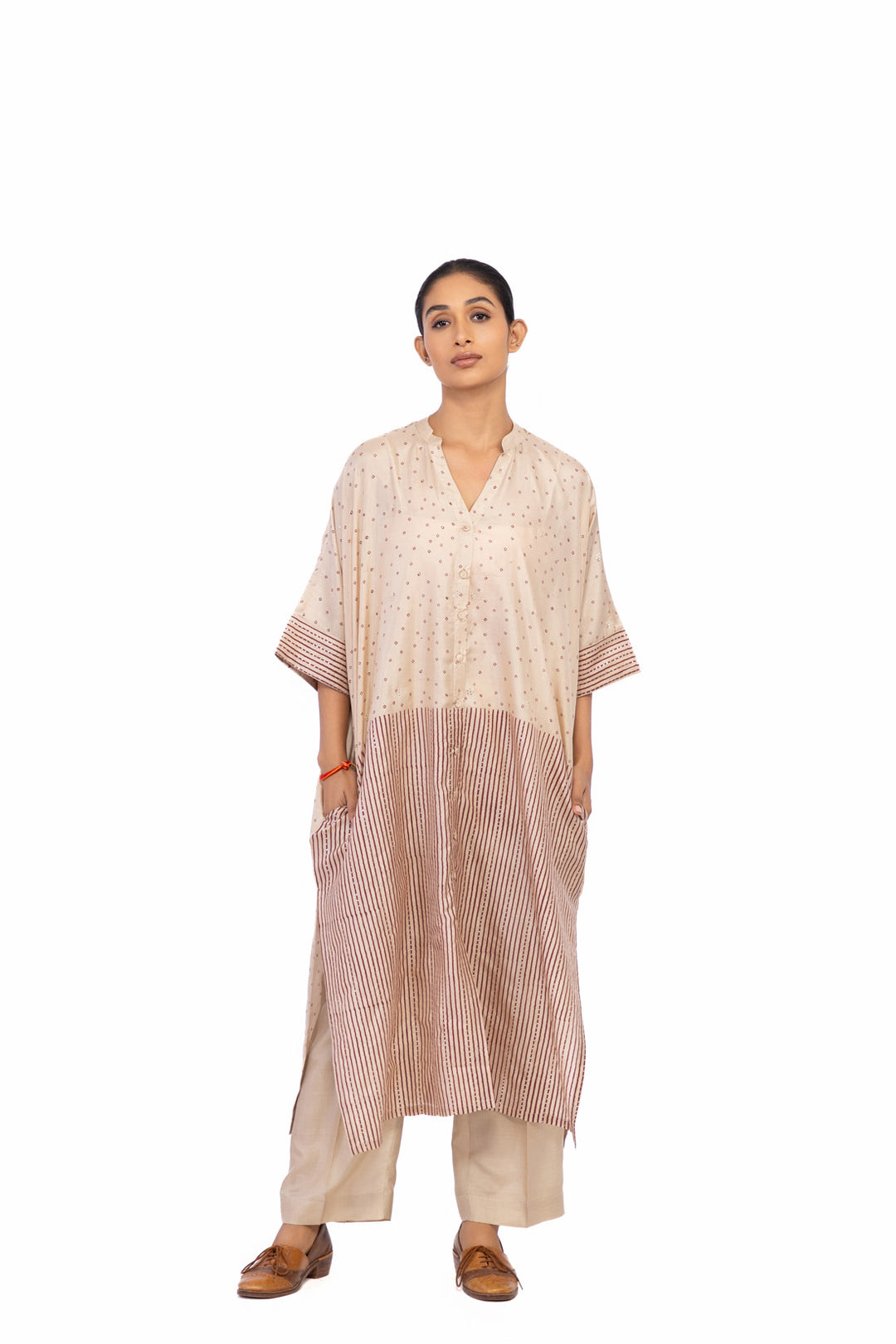 Bandhej Titli Tunic Set 9