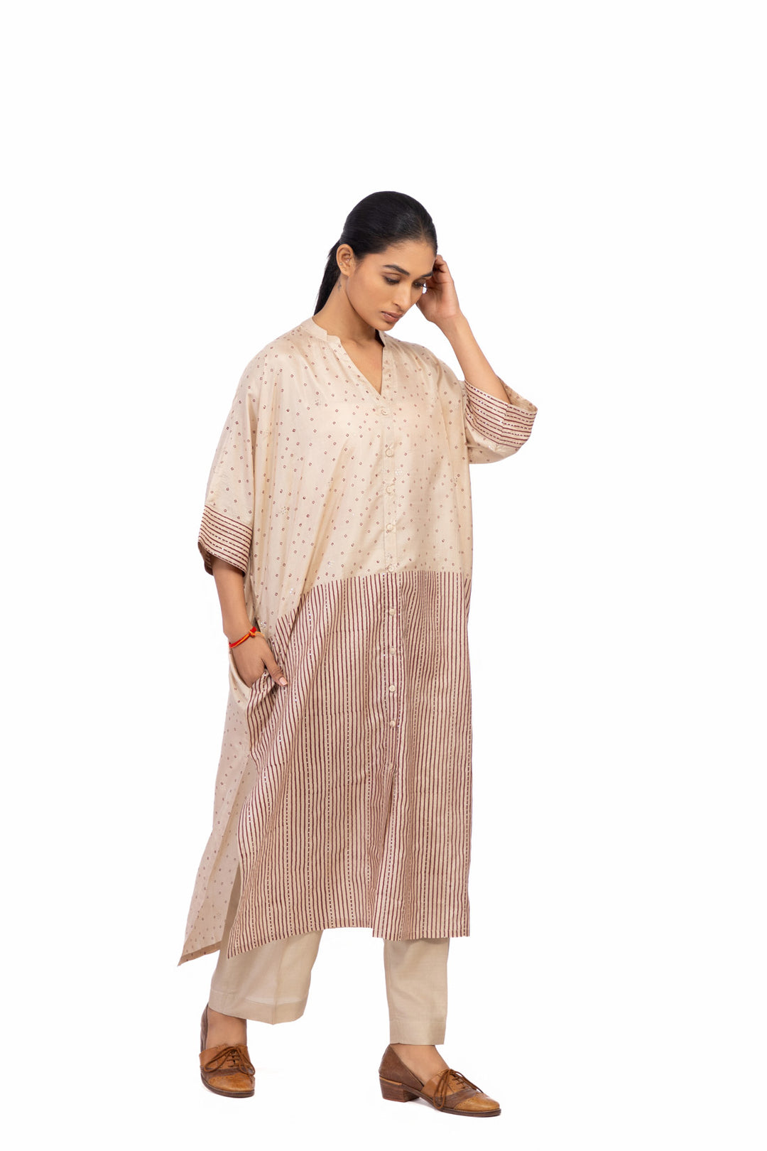 Bandhej Titli Tunic Set 9