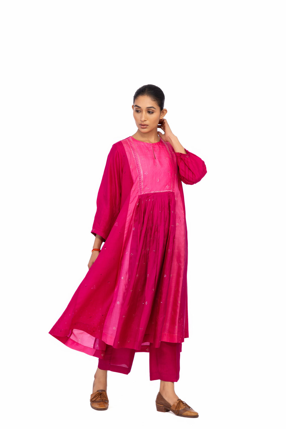 Bandhej Titli Tunic Set 8