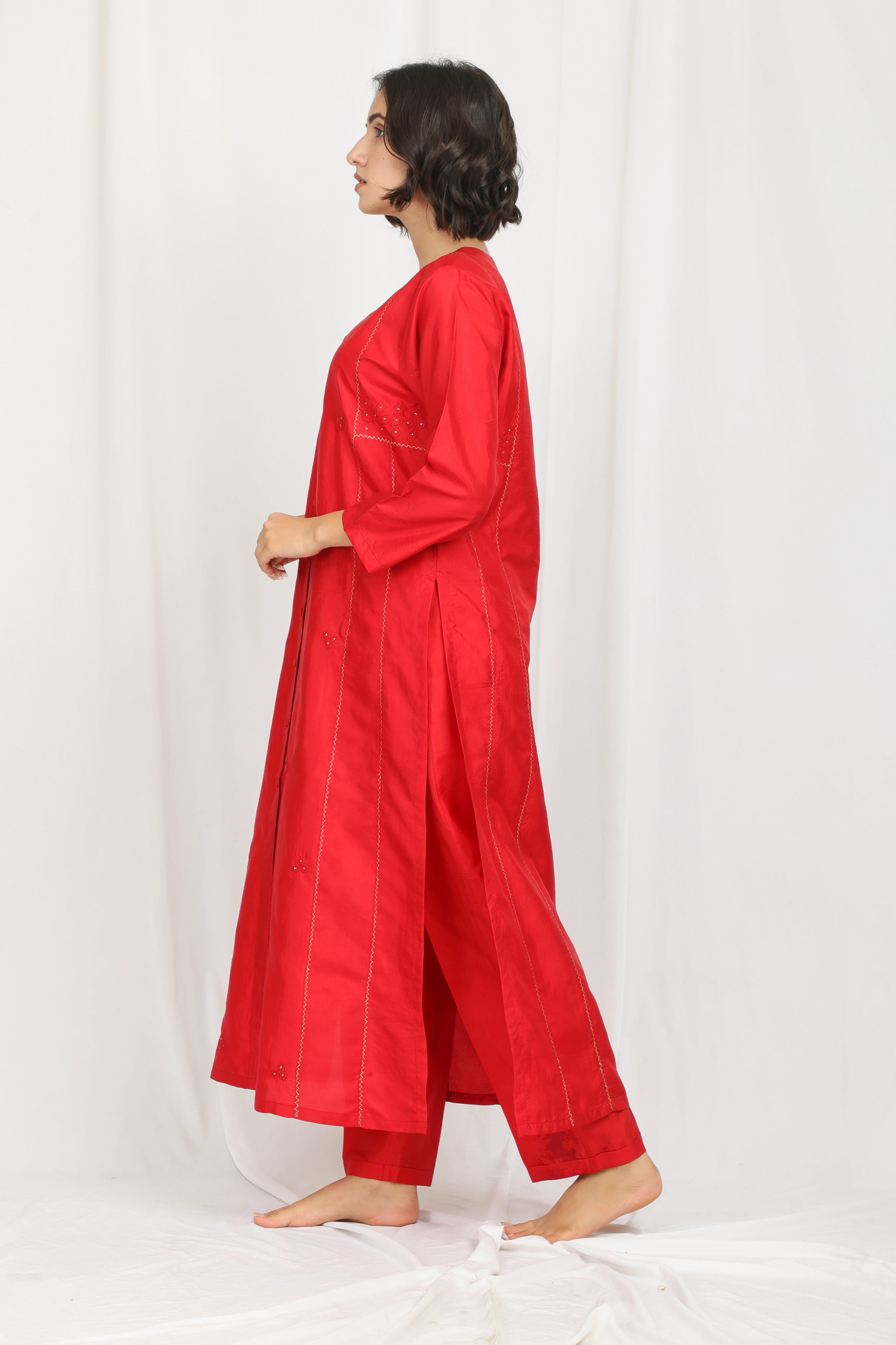 SIRIJA SILK KURTA SET