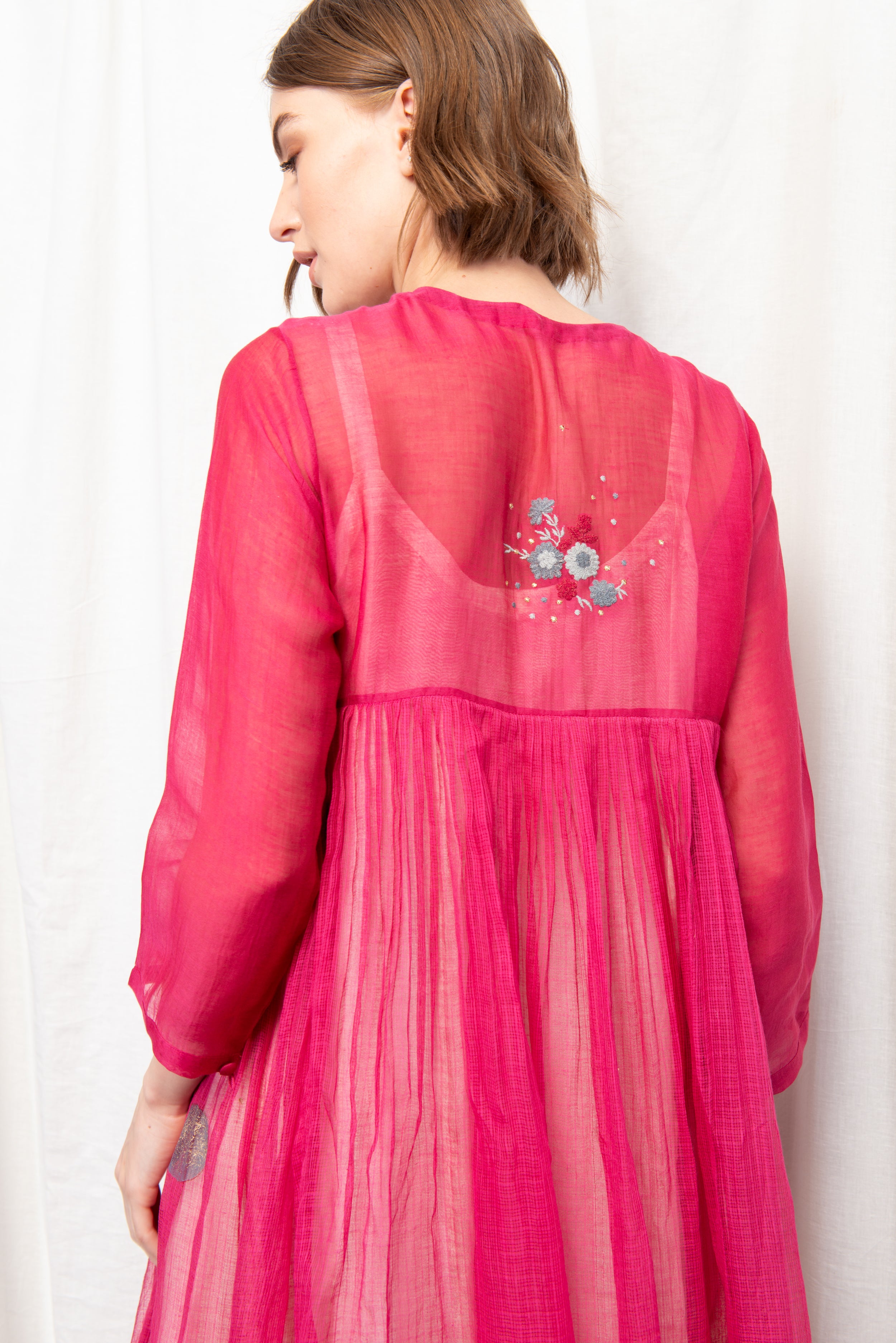 PIPER SILK OVERLAY DRESS