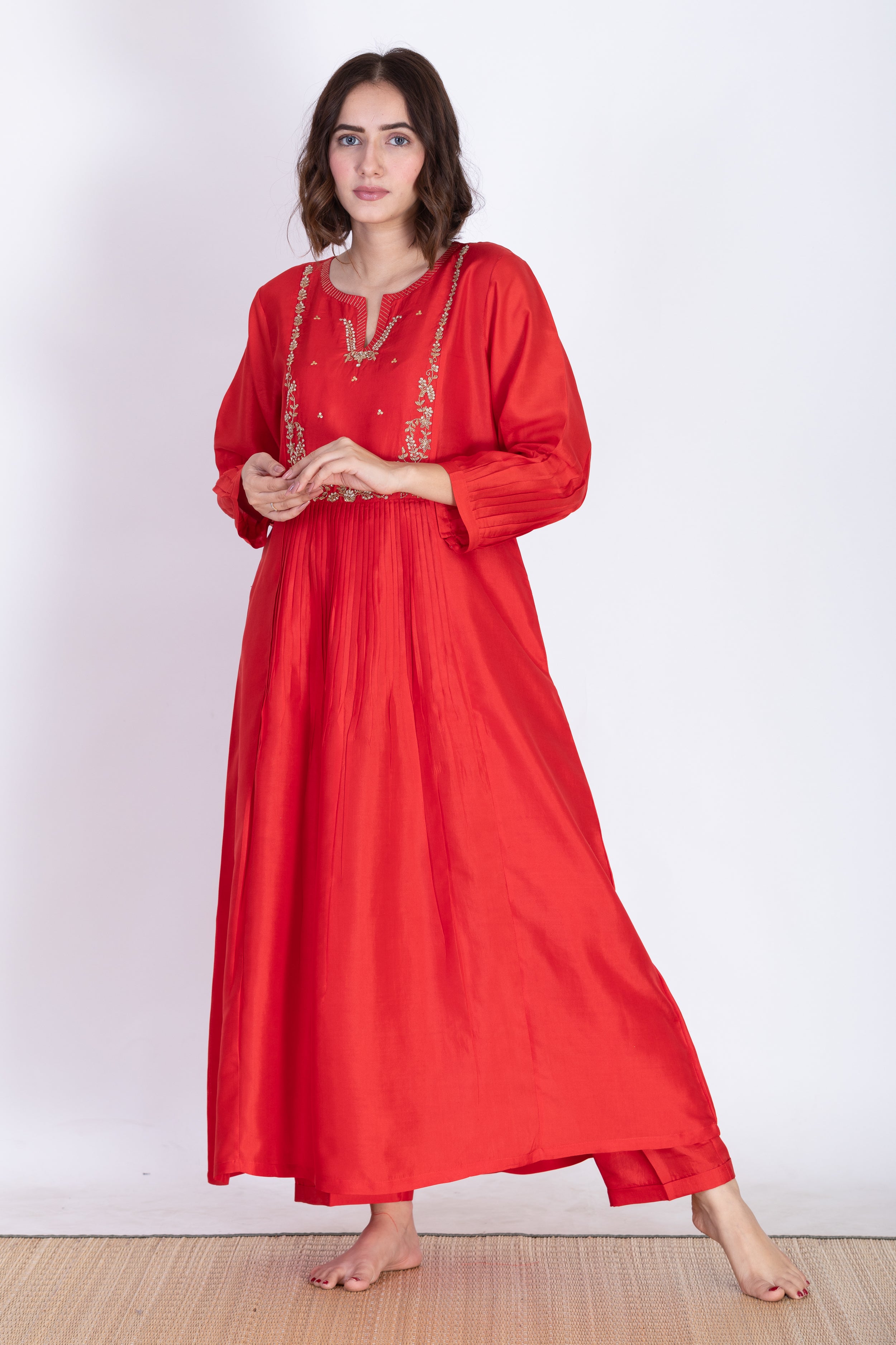 SHAILA SILK KURTA SET