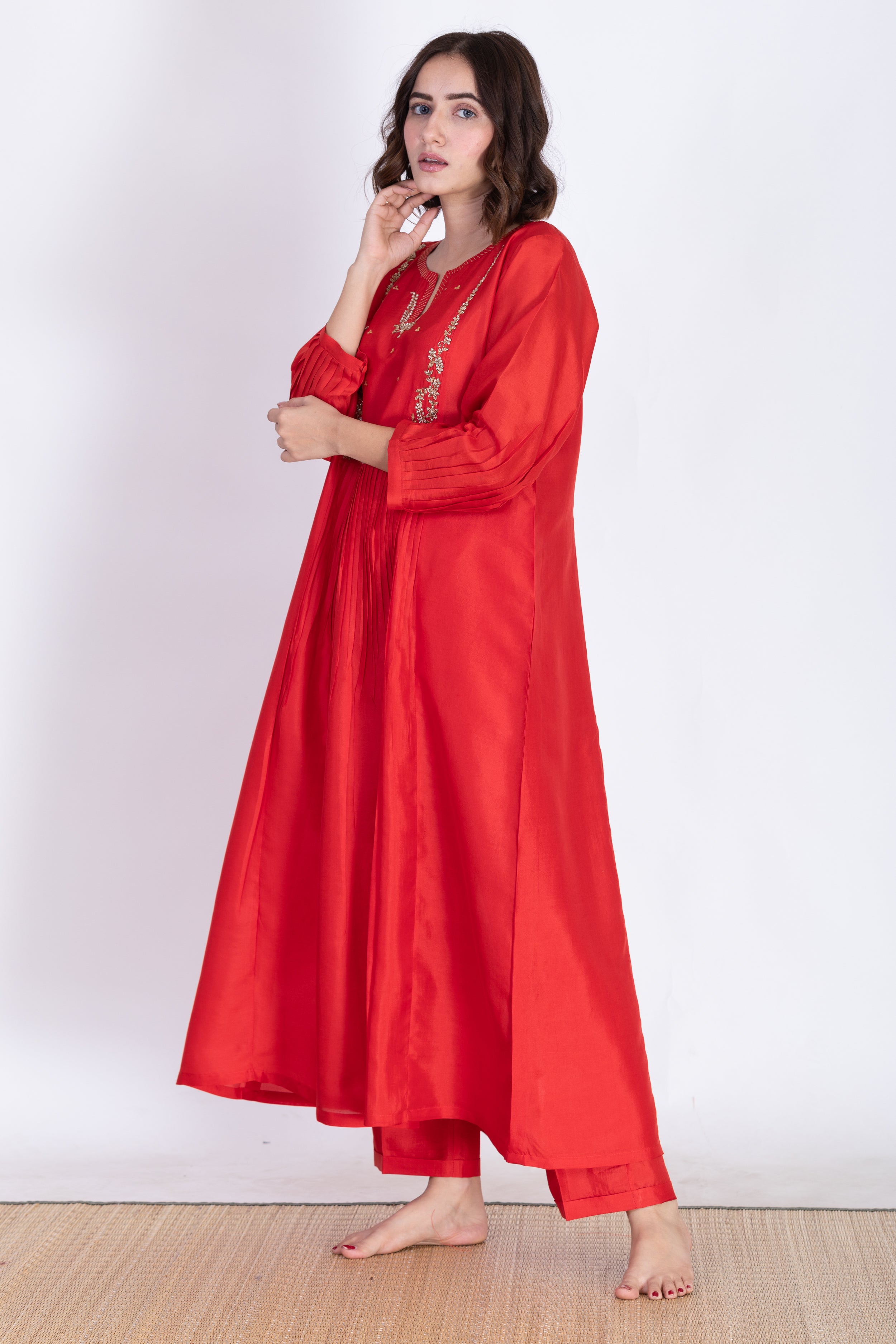 SHAILA SILK KURTA SET