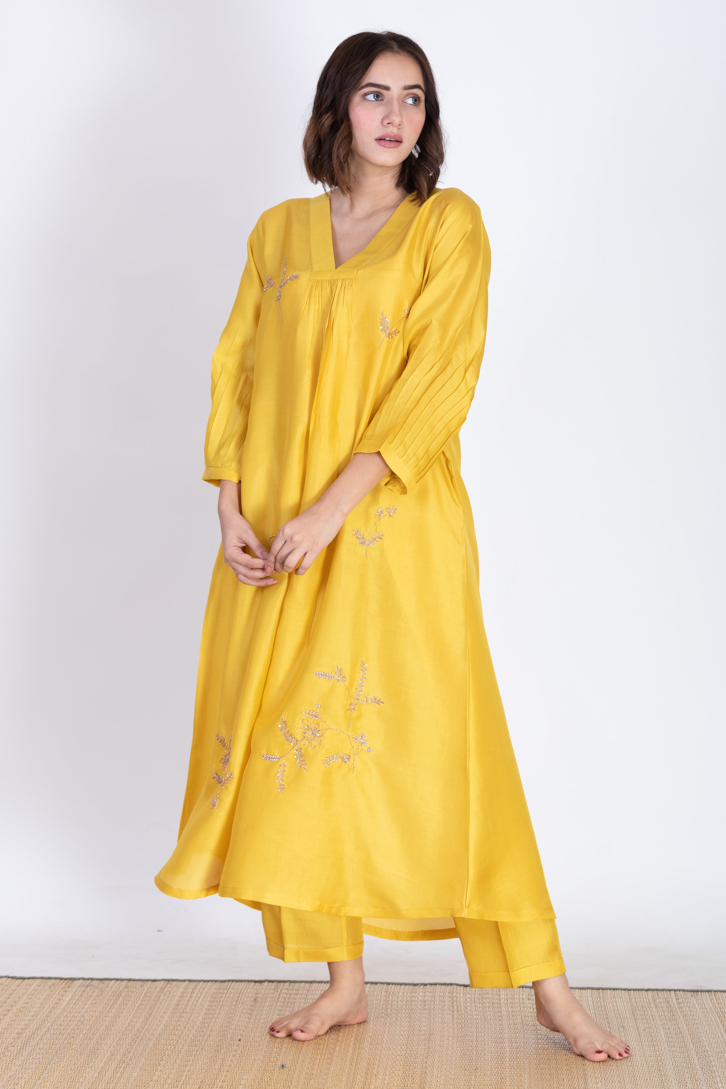 KADEEJAH SILK KURTA SET