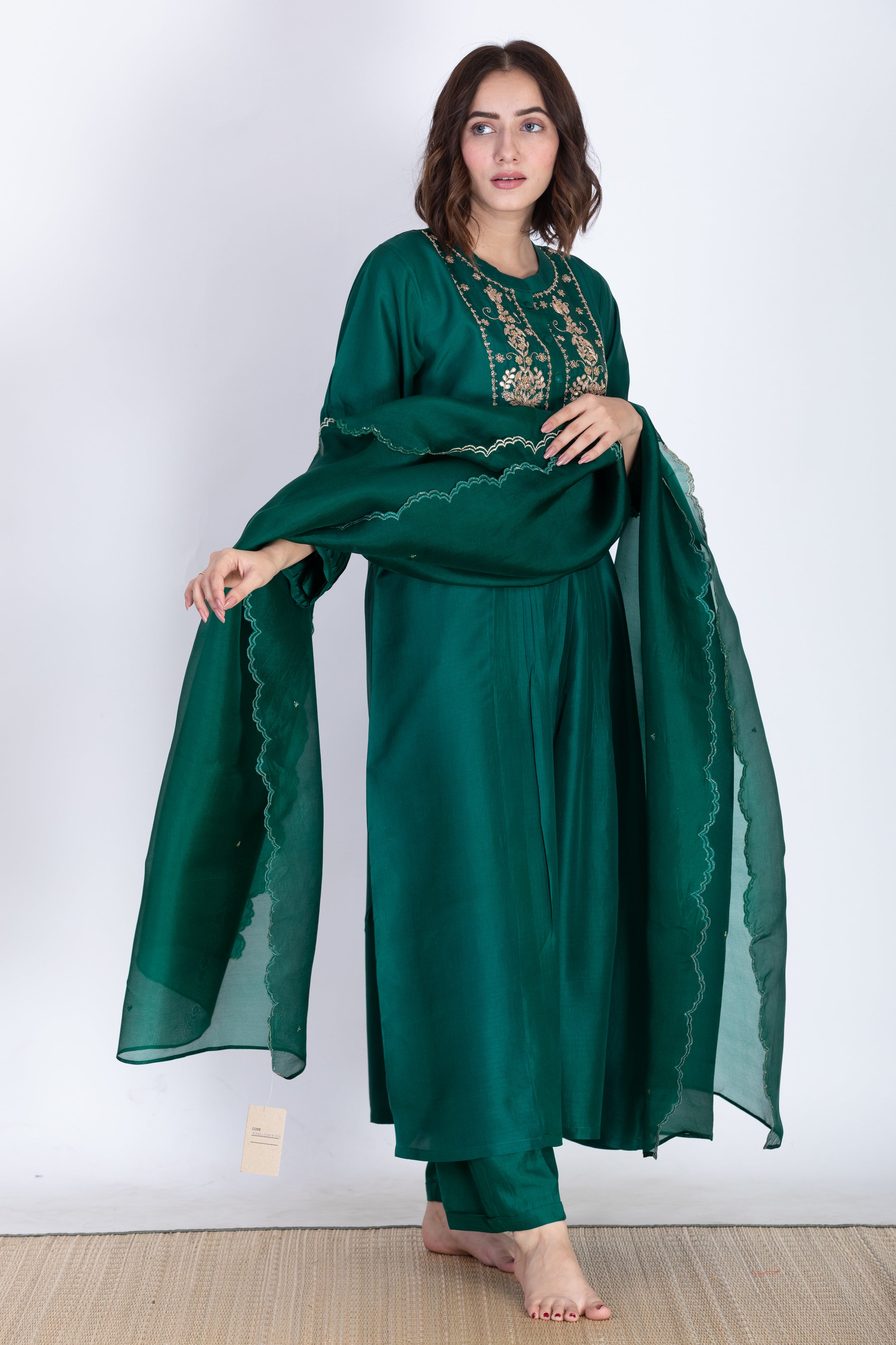 KRUPA SILK KURTA SET
