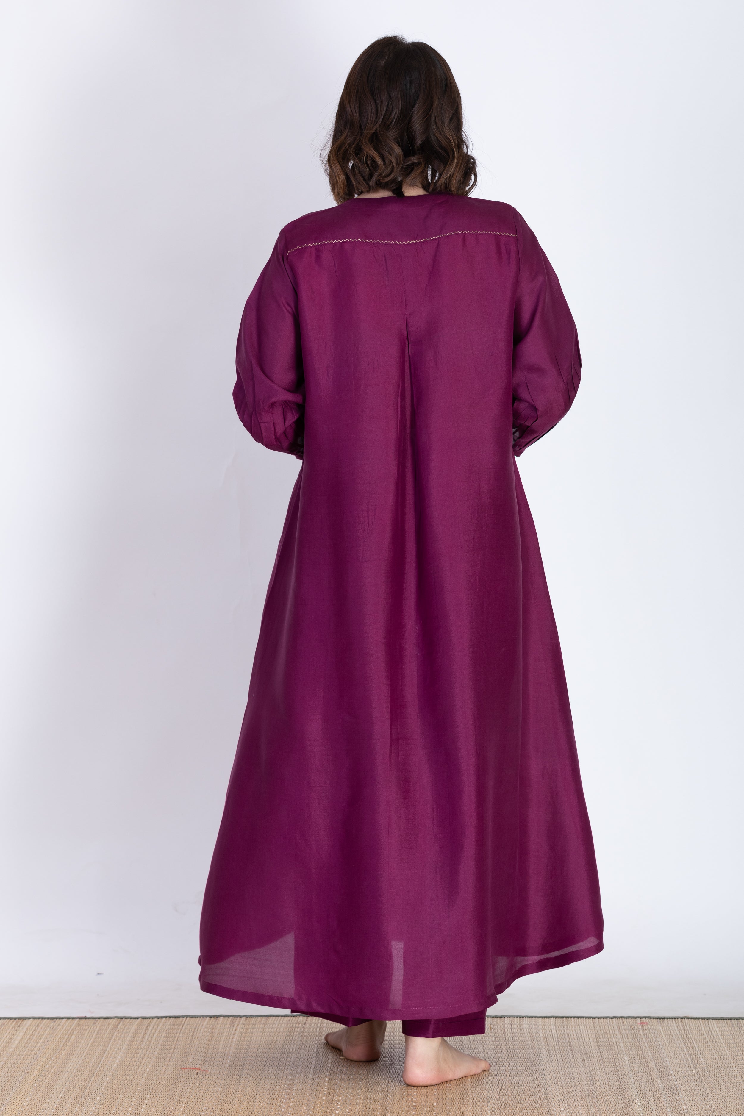 ANEESHA SILK KURTA SET