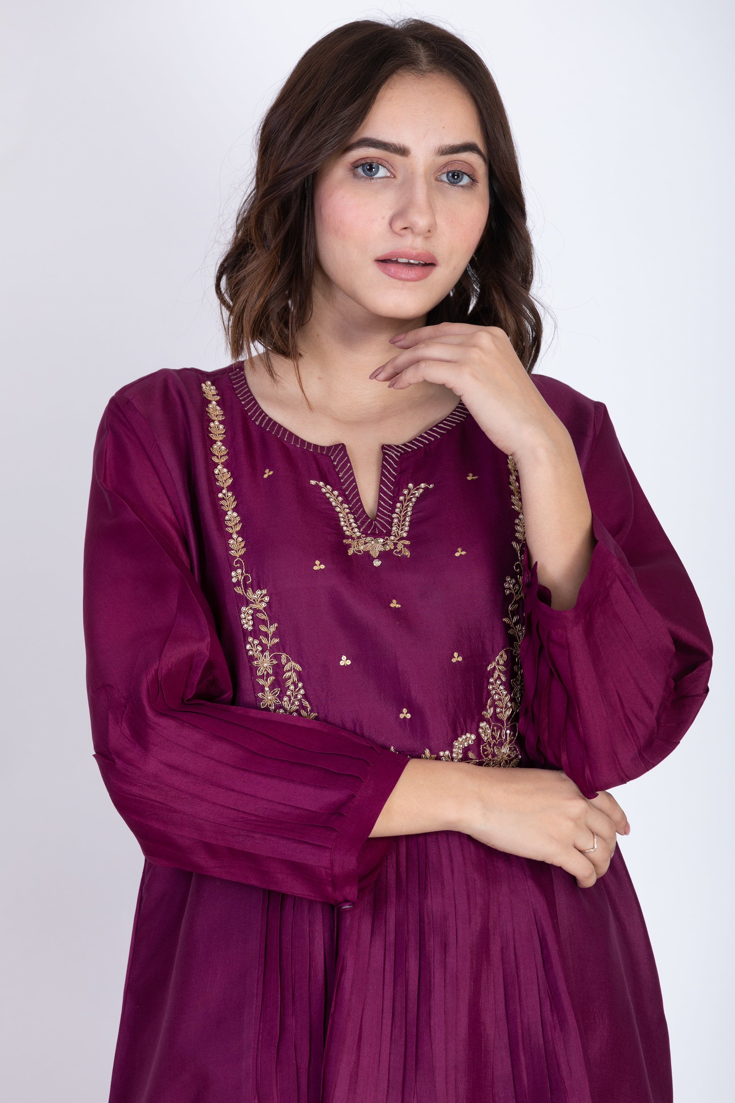 SHAILAJA SILK KURTA SET