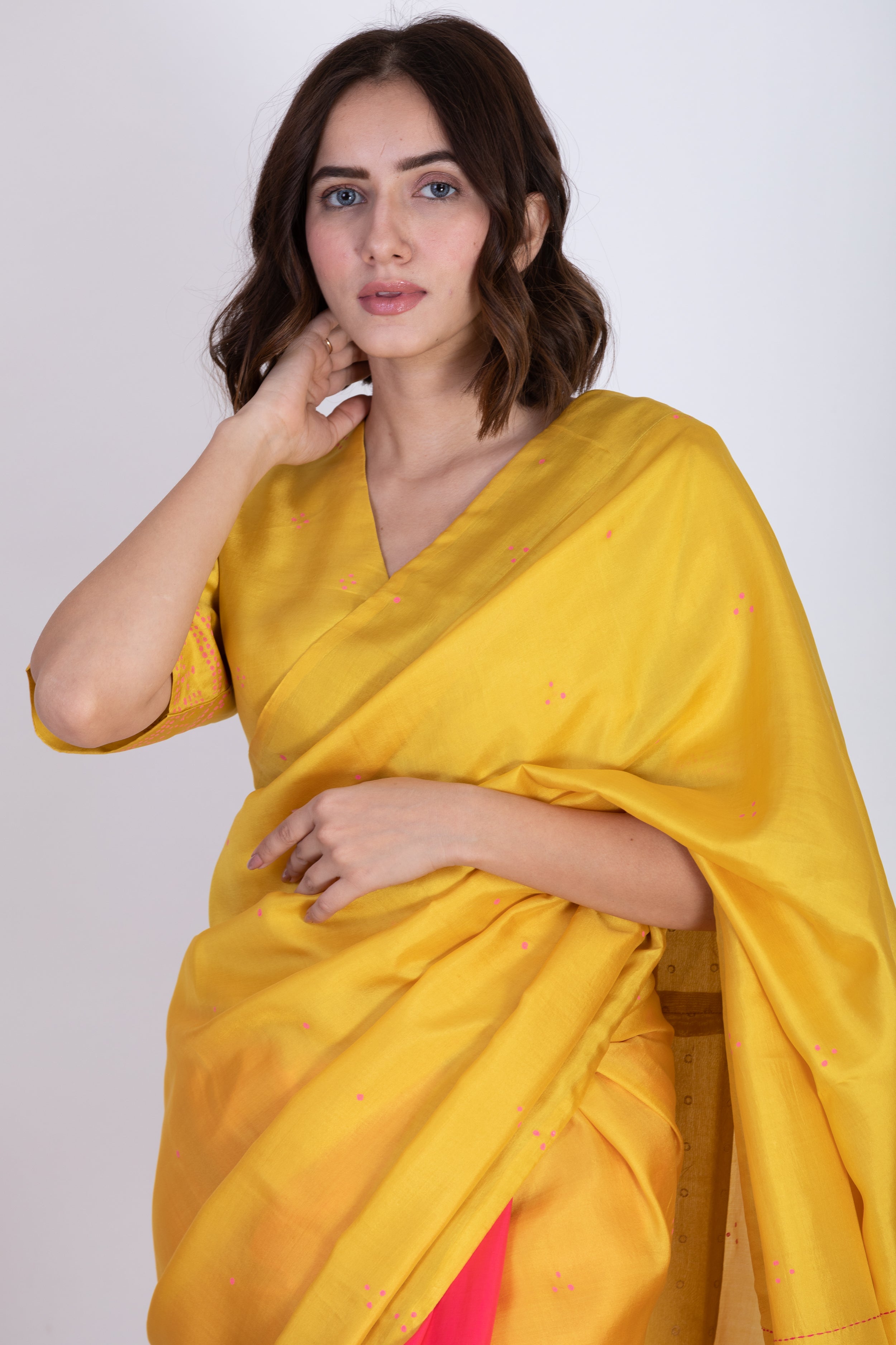 ROZA SILK SAREE SET