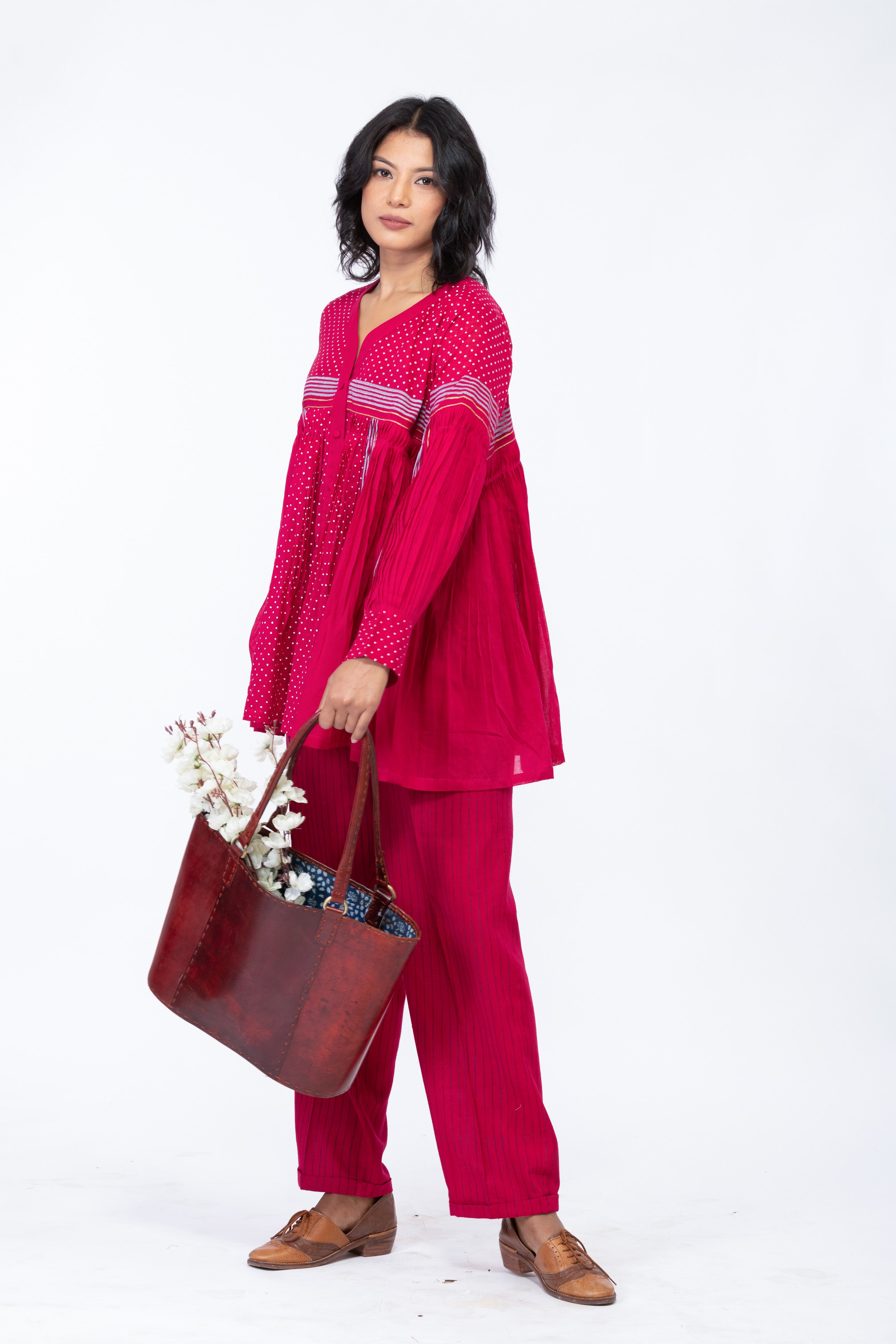 MIRAYAH BOUGIANVILLEA SHORT OVERLAY CO-ORD SET