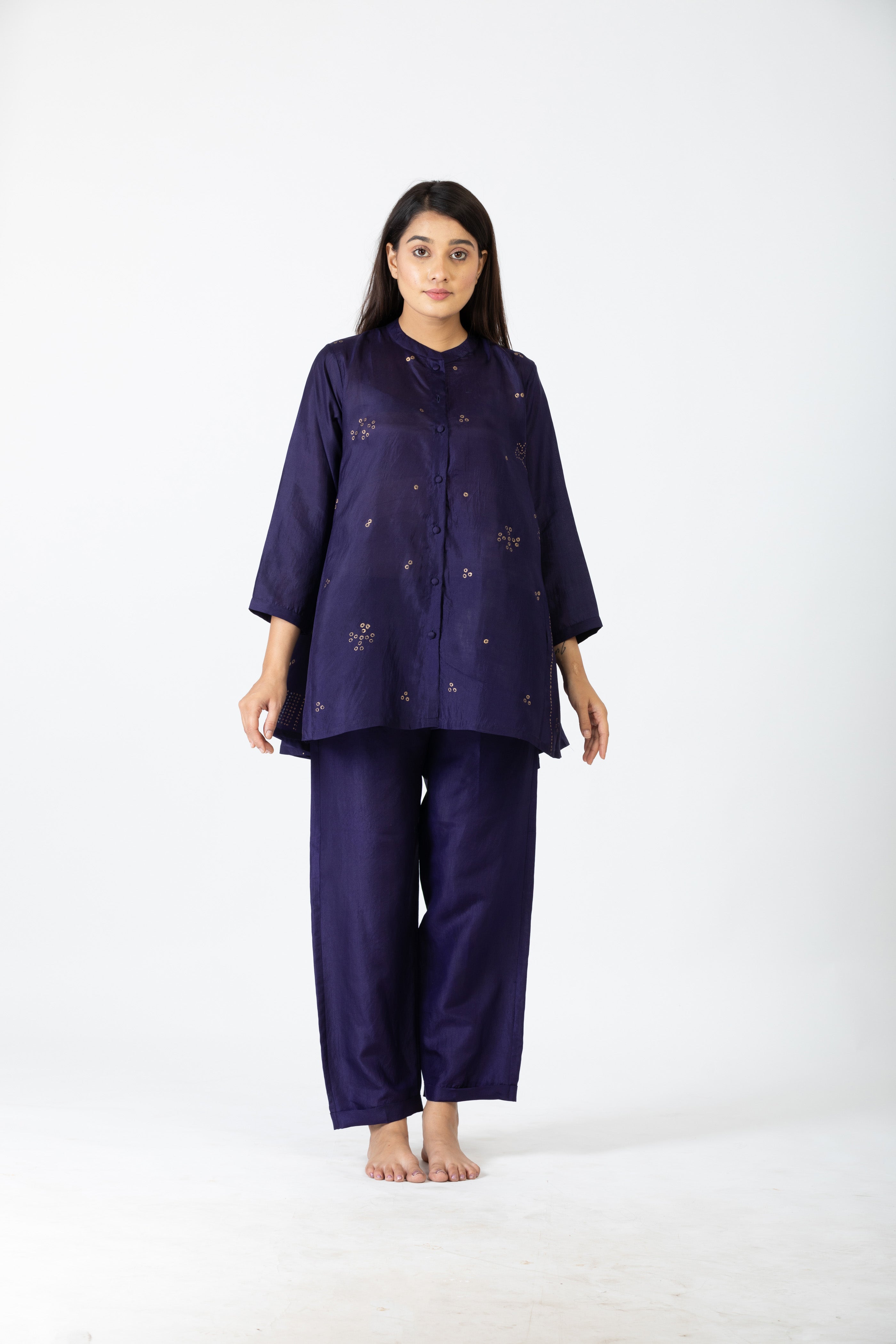 JAMIE SHORT SILK CO-ORD  SET