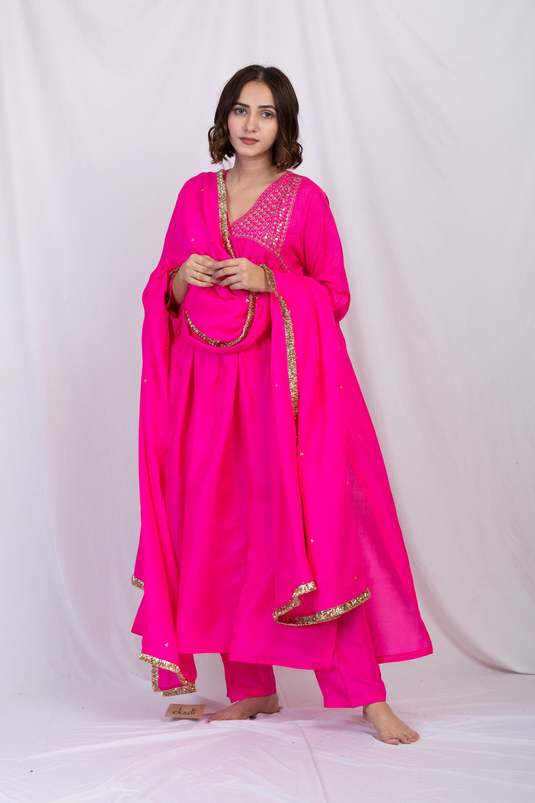 ALPANA NADIA SILK KURTA SET