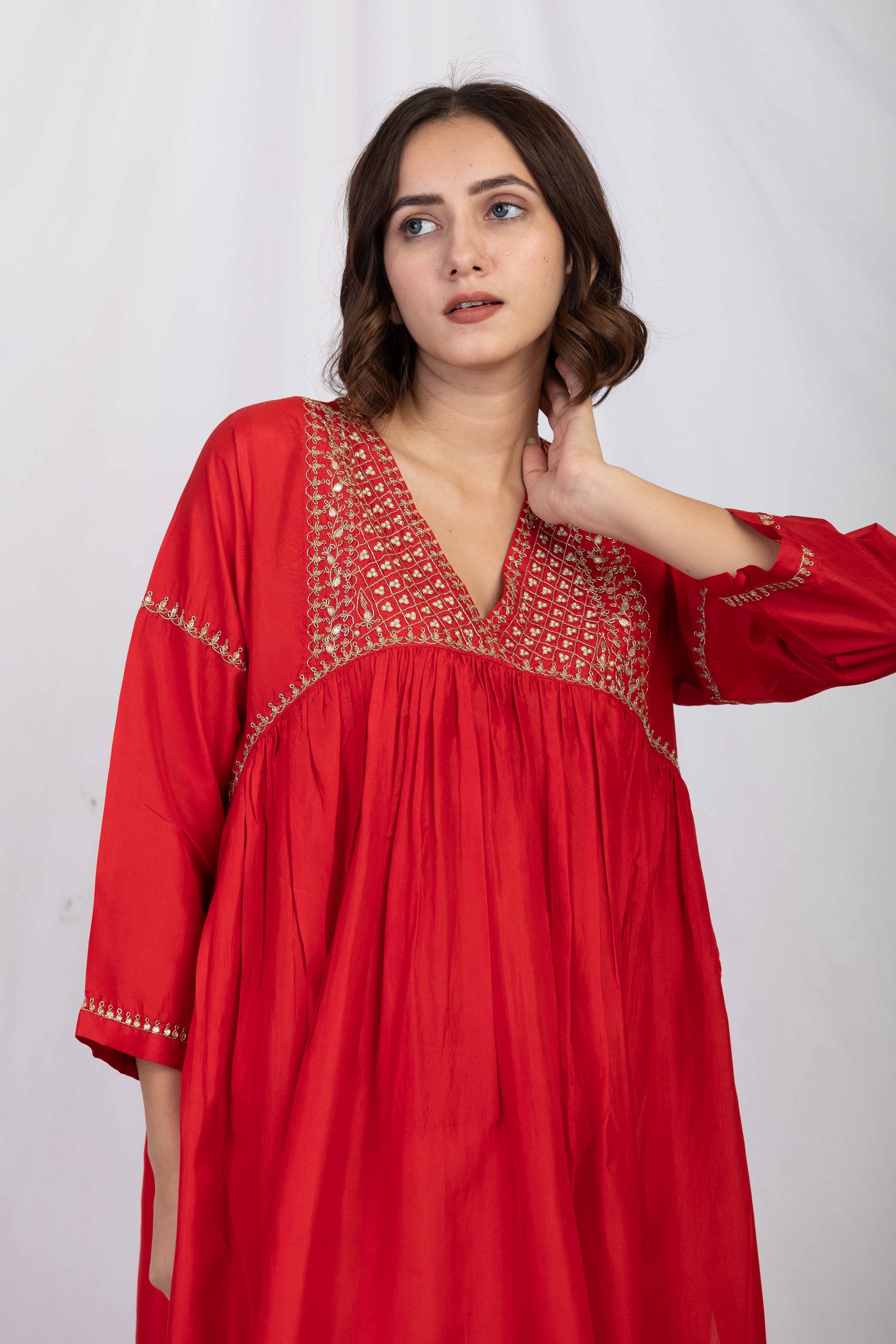 MEHRUNISAAH SILK KURTA SET