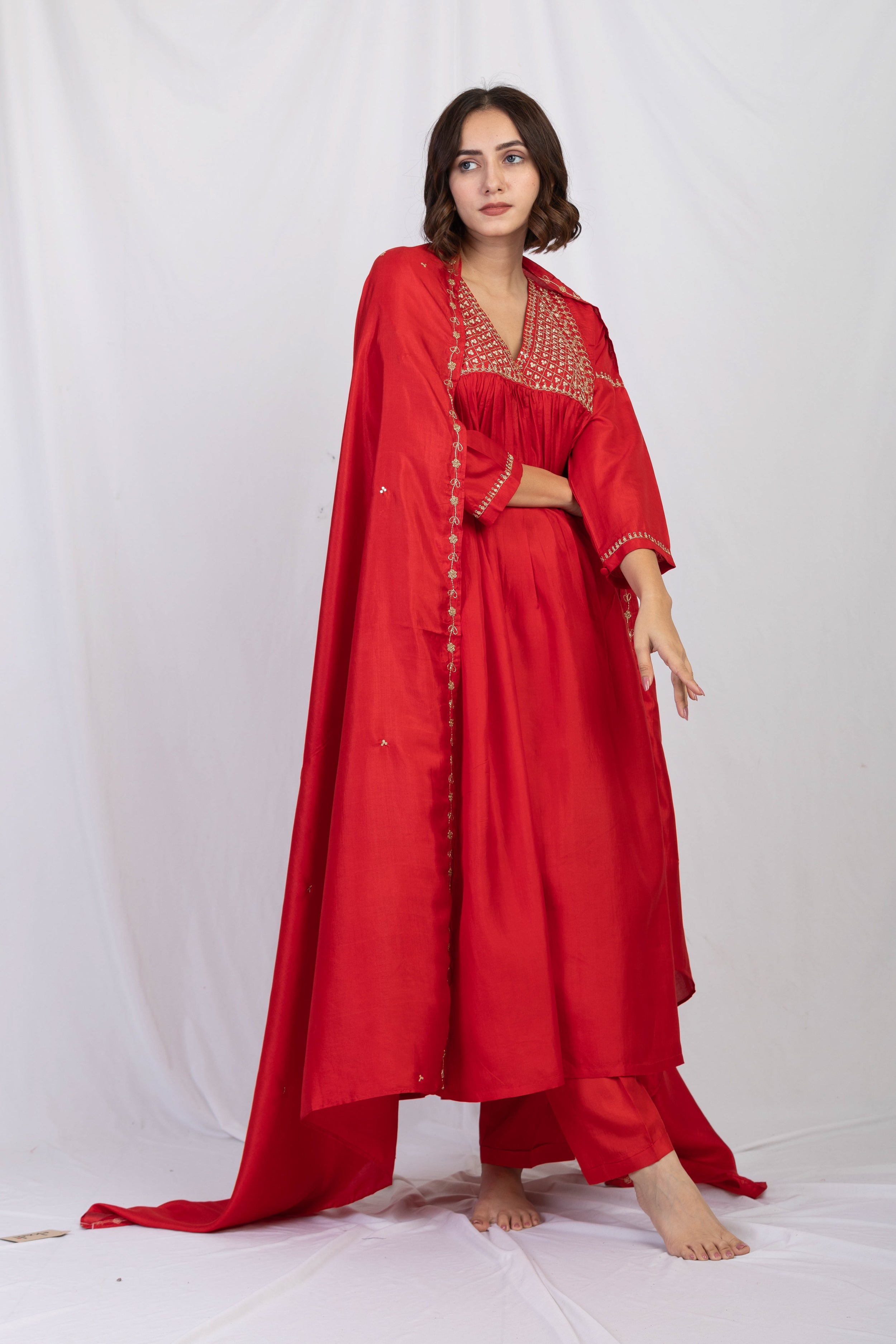 MEHRUNISAAH SILK KURTA SET