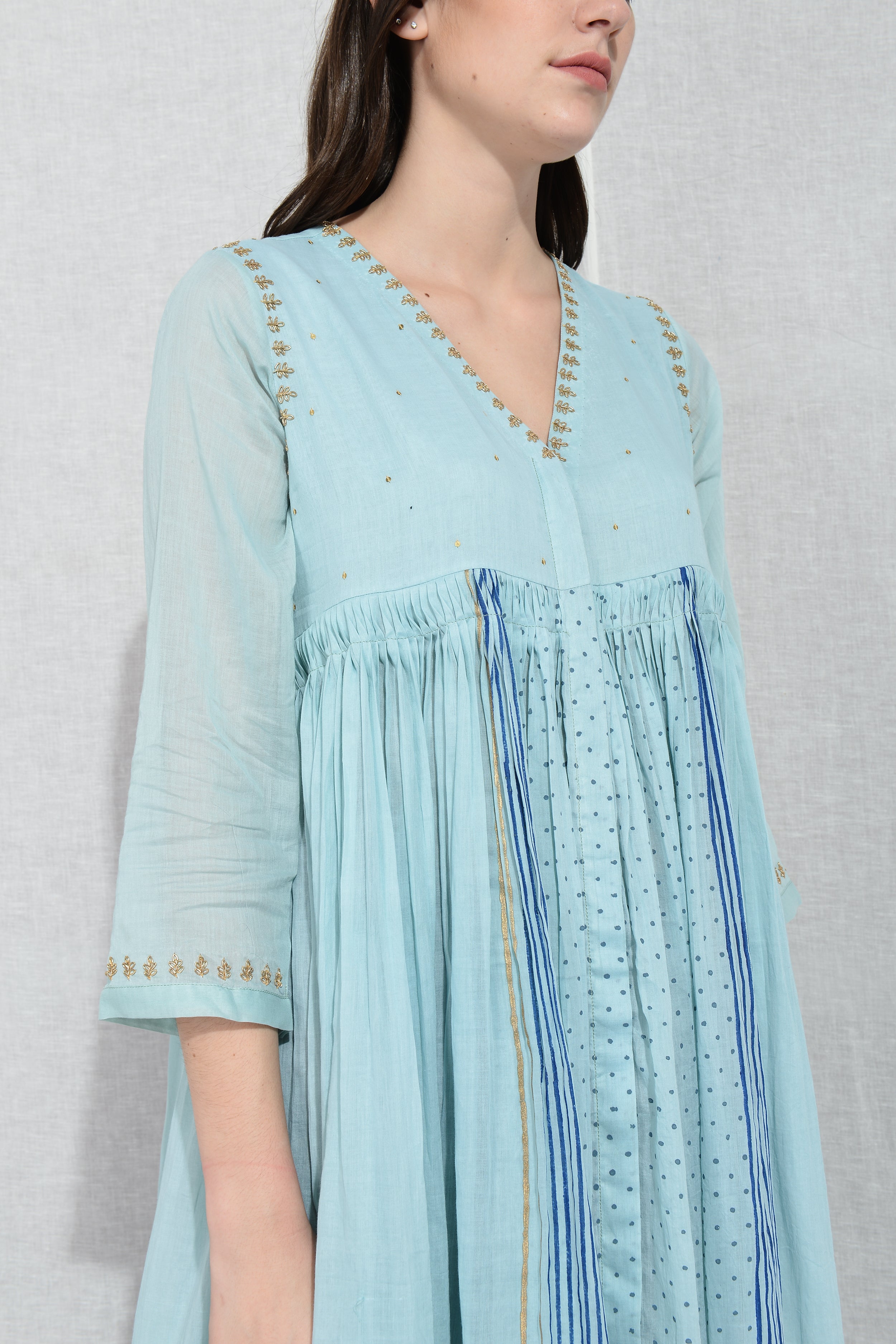 NILAYA EMBROIDERED KEDIA SET