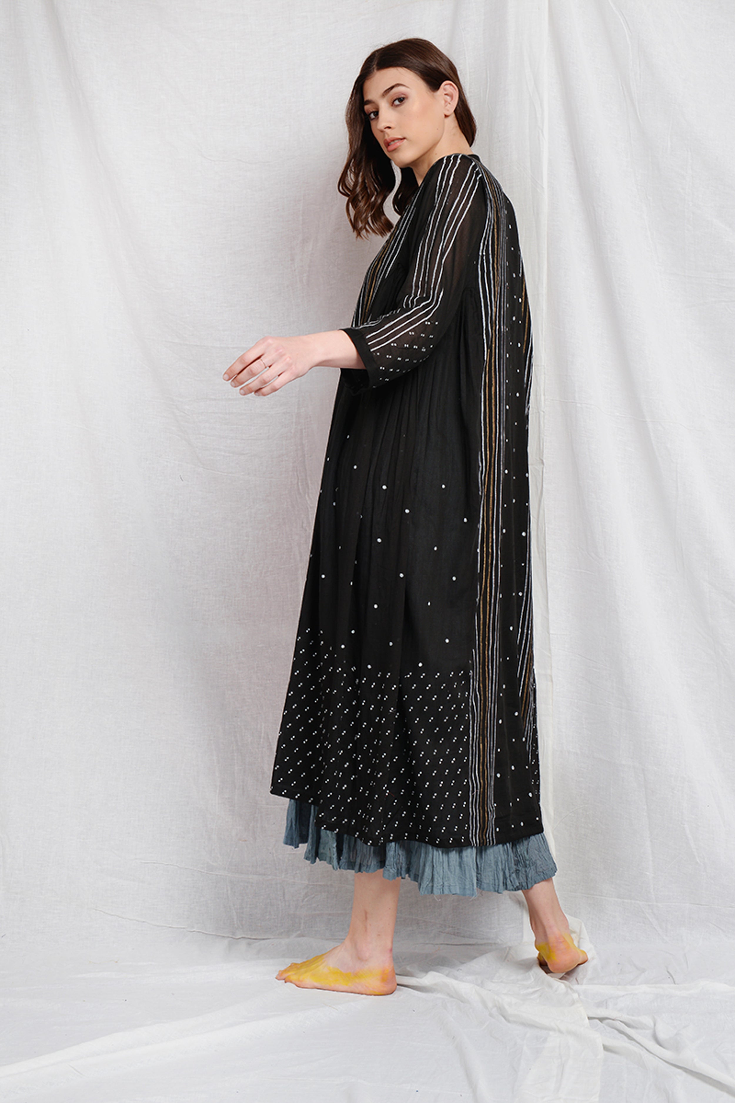 CHRISTINE PLEATED DRESS SET