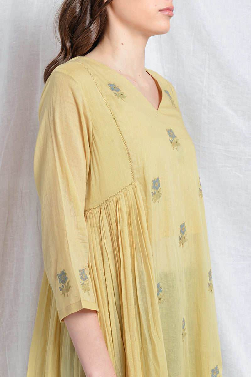 ESTHER PLEATED TUNIC SET