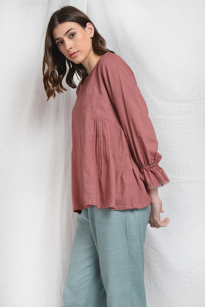HOLLY PLEATED TUNIC