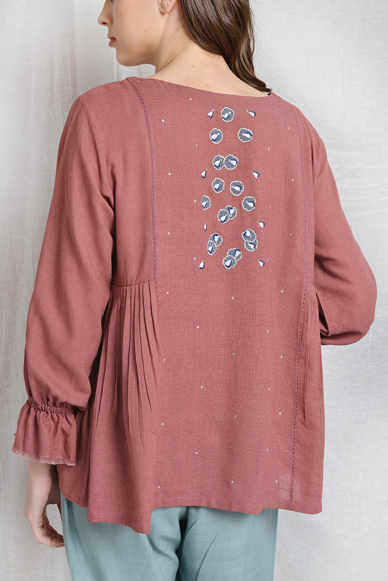 HOLLY PLEATED TUNIC