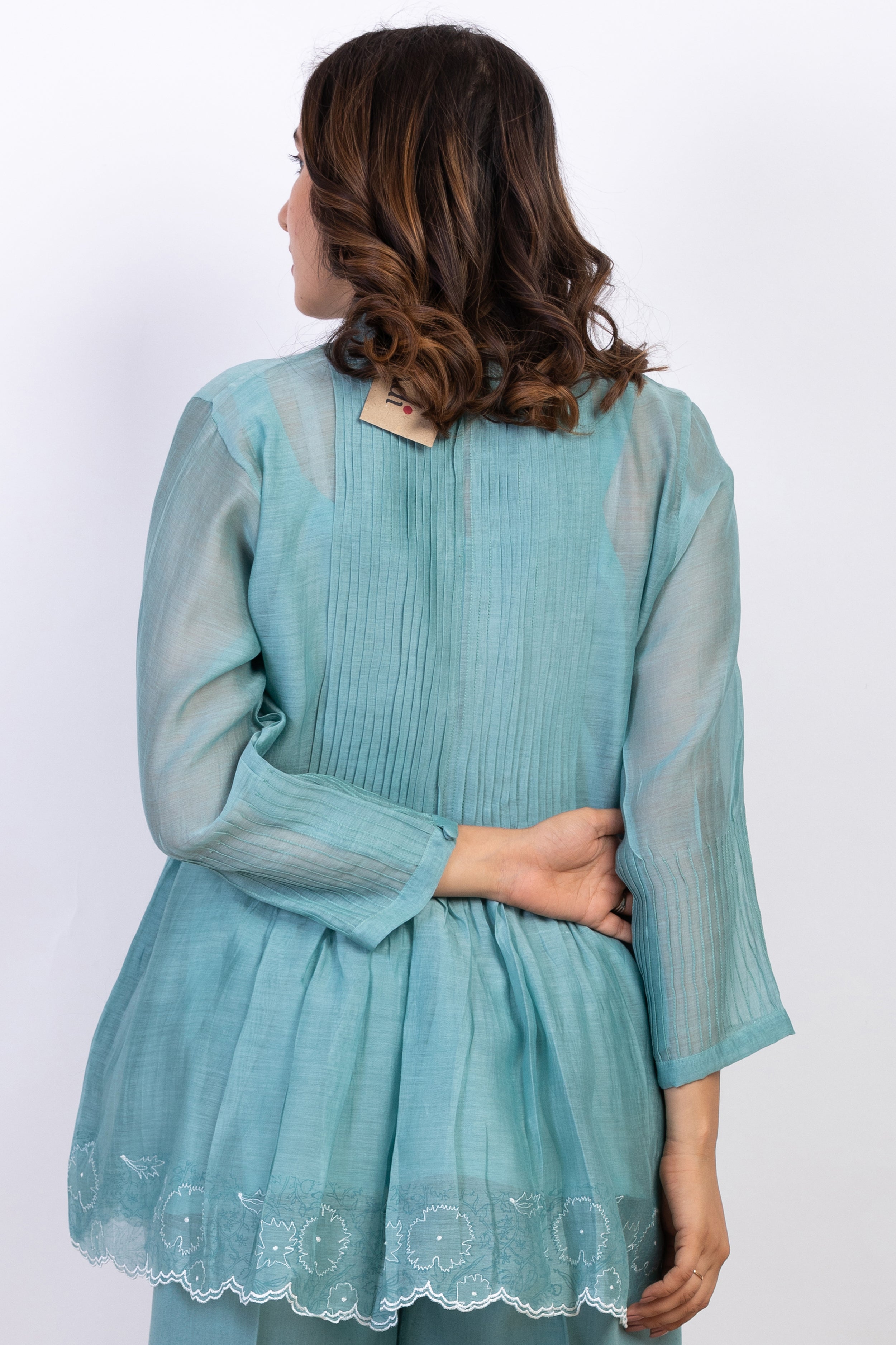 HAILEY SILK OVERLAY CO-ORD SET