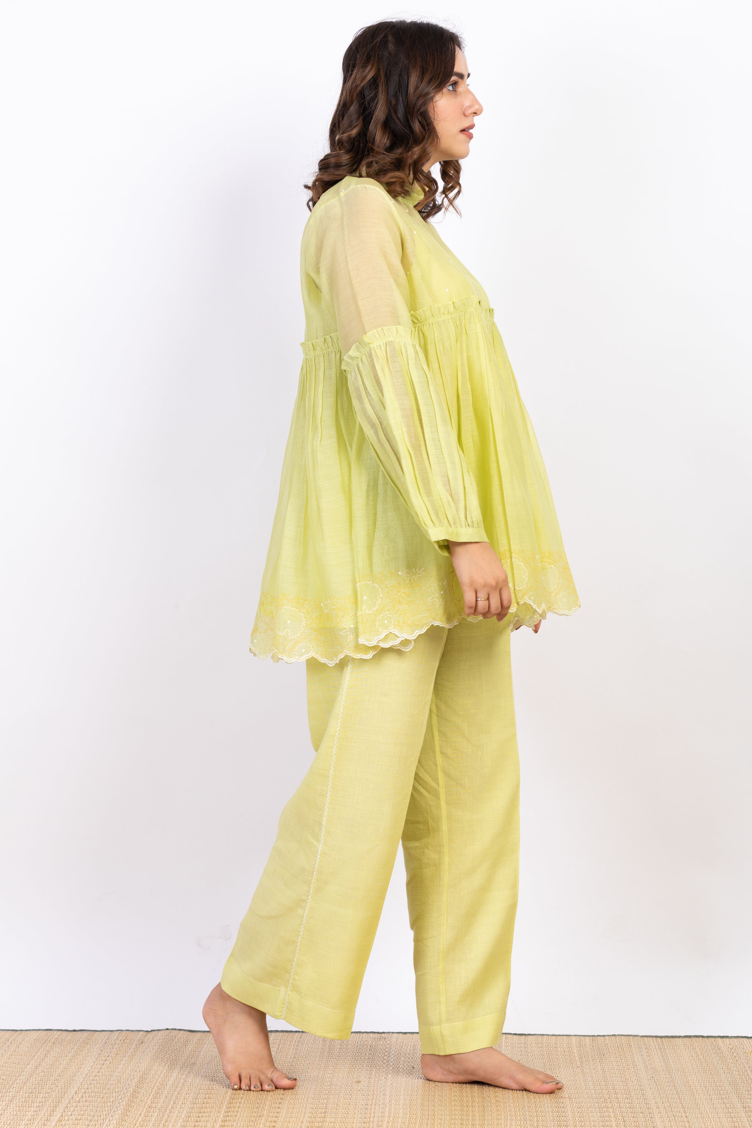 KATE SHORT SILK OVERLAY CO-ORD SET