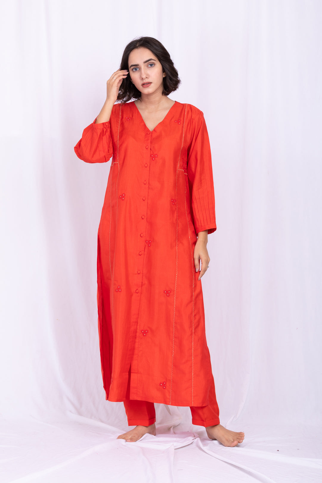 KAIREE SILK KURTA SET